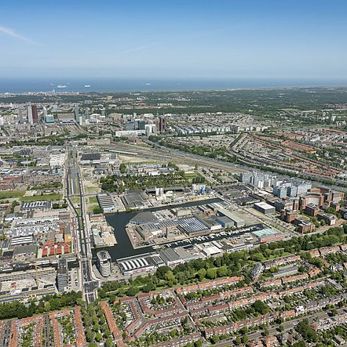 Binckhorst bovenaanzicht Binckhorst Den Haag bovenaanzicht